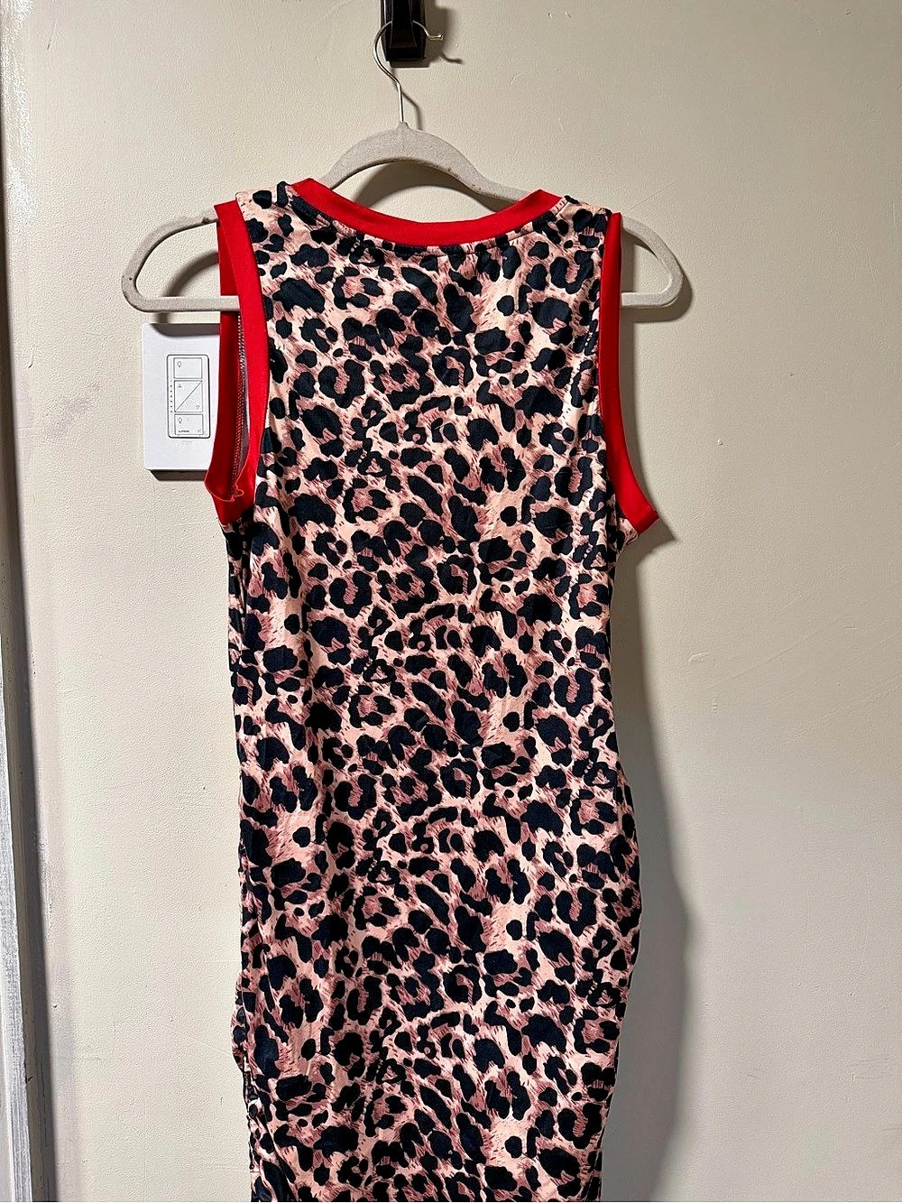 Leopard Print Mini Dress